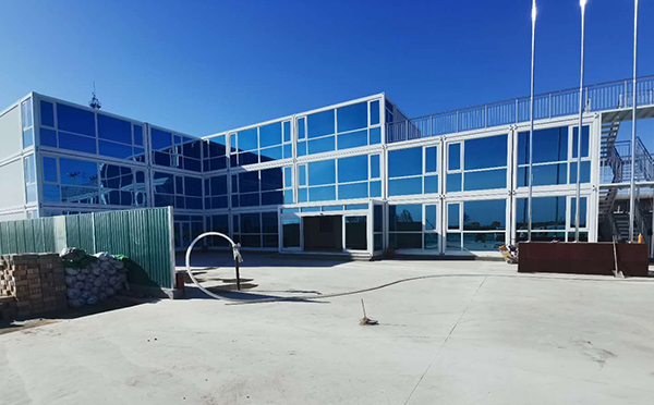 玻璃幕墻板房案例 玻璃幕墻板房案例